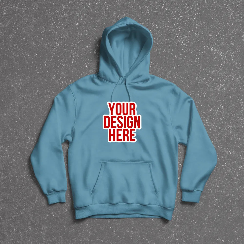 Aqua Blue Hoodie