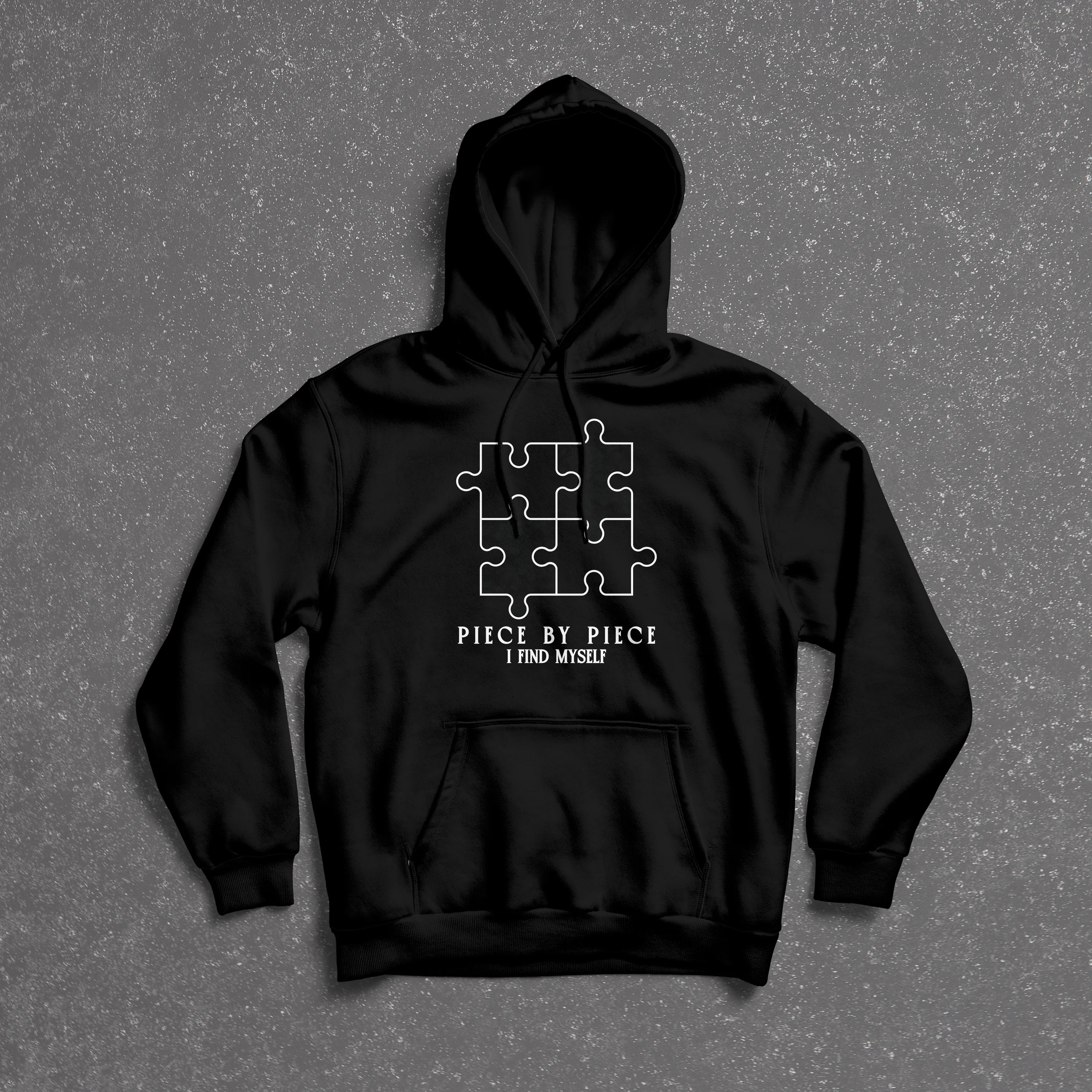 Piece By Piece Puzzle Design Hoodie